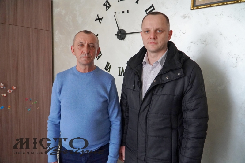 На Володимирщині з днем народження привітали батька загиблого льотчика Сергія Хоміка 