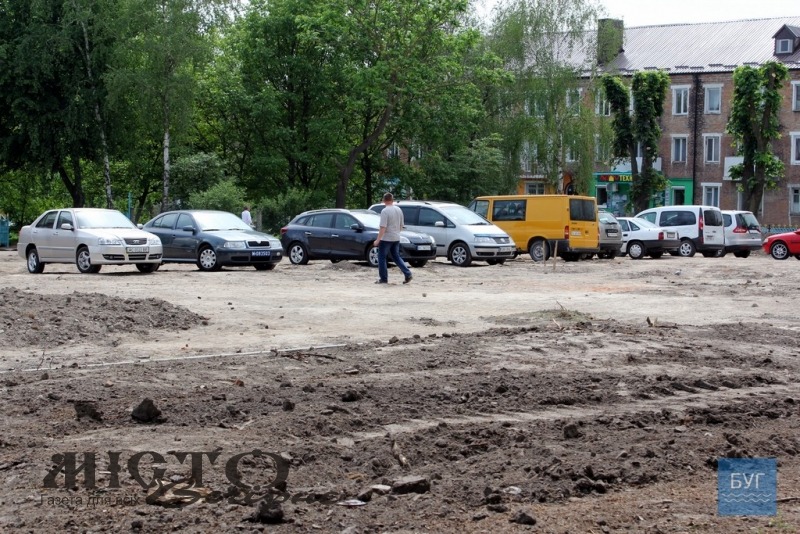 У центрі Володимира облаштують нові автомобільні парковки 