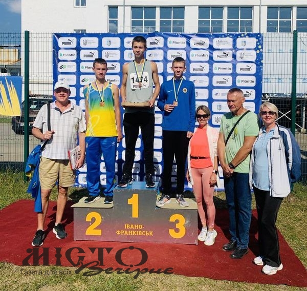 Спортмени з Володимира вибороли бронзу на чемпіонаті України з легкої атлетики 
