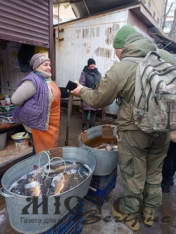 На ринках Нововолинська та Володимира перевірили торгівлю рибою: порушень не виявили 