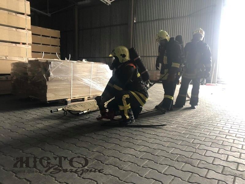 Володимир-Волинські рятувальники гасили умовну пожежу на Герборі 
