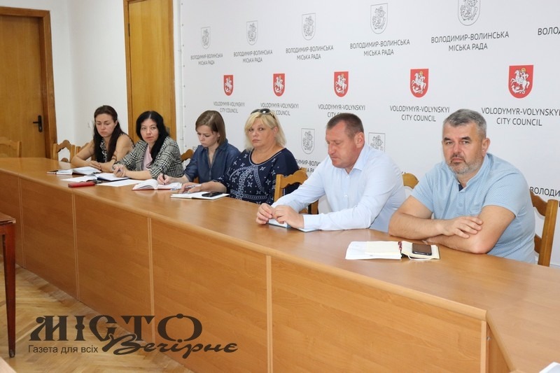 У Володимирі відбулось засідання оргкомітету з підготовки до Дня Незалежності 