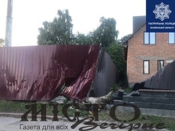 У Луцьку п’яна водійка тролейбуса врізалась в паркан 