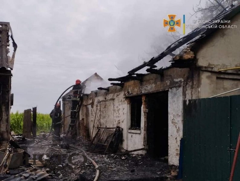 За фактом загибелі батька та доньки під час пожежі у Локачинській громаді відкрили кримінальне провадження 