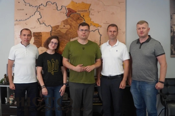 Відбулася зустріч голови Володимирської міської ради Ігоря Пальонки з депутатом литовського сейму 