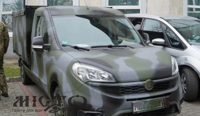 Володимир передав автомобіль для військових, отриманий від німецьких партнерів 