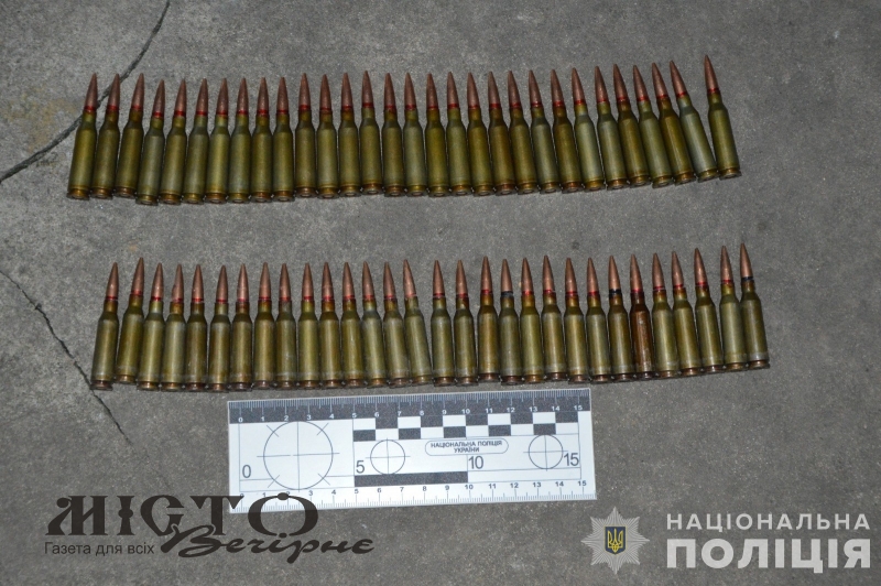 В Оваднівській громаді у чоловіка вилучили боєприпаси 