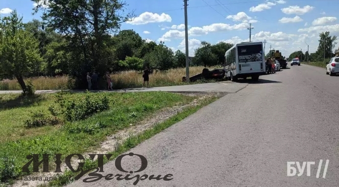 У Володимирі на вулиці Зимнівській трапилася аварія 