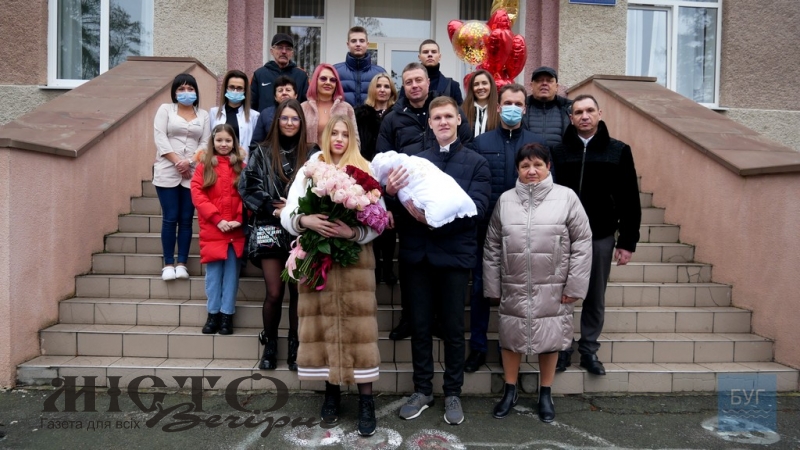 Перше у 2021 році маля забрали з Володимир-Волинського пологового будинку 