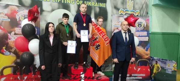Володимирчанин посів друге місце на чемпіонаті України з гирьового спорту 