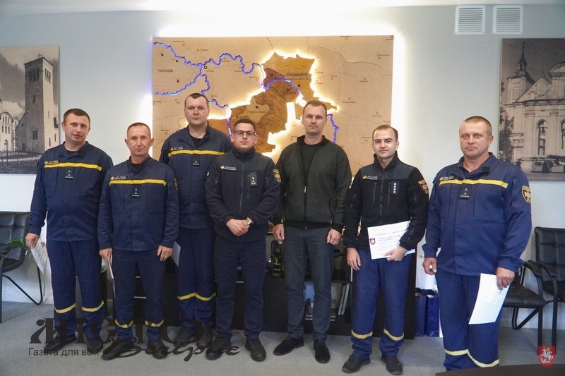 У Володимирі працівників ДСНС привітали з Днем рятівника   