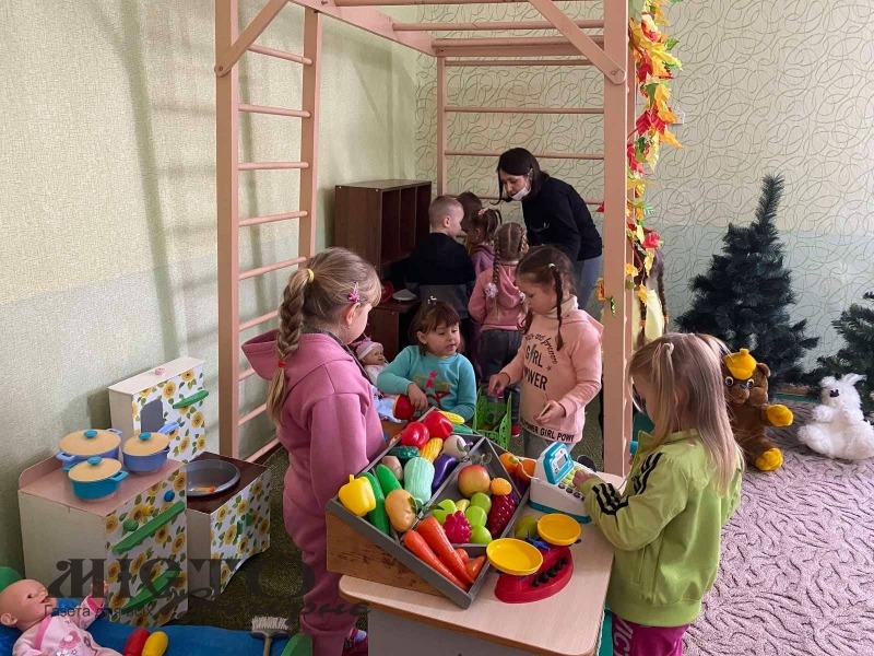 Завершили ремонт вбиральні у дитсадку 