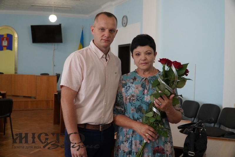 У Володимирі привітали з днем народження матір загиблого героя  