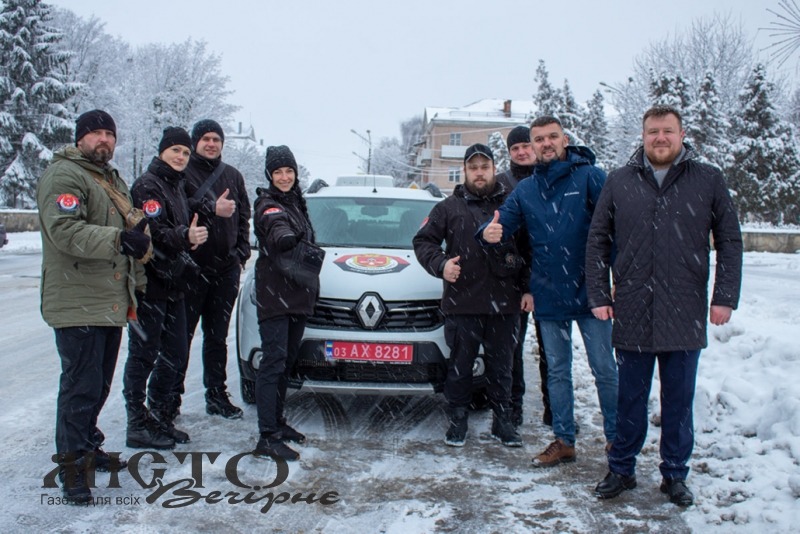 У Нововолинську муніципальній варті вручили автомобіль 