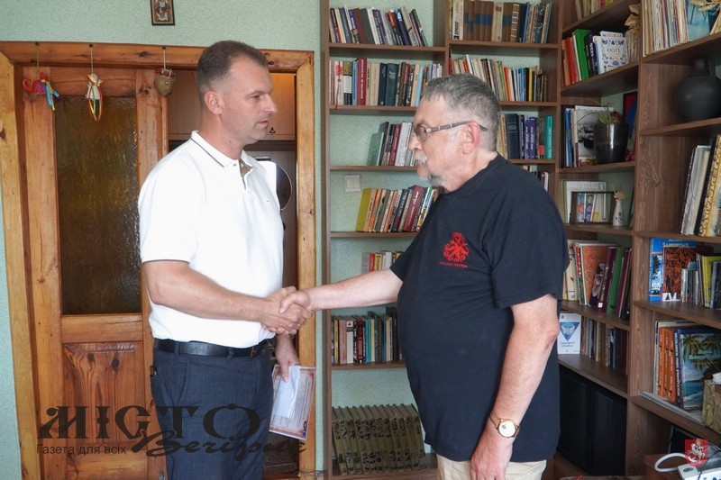 Привітали почесних громадян Володимира 