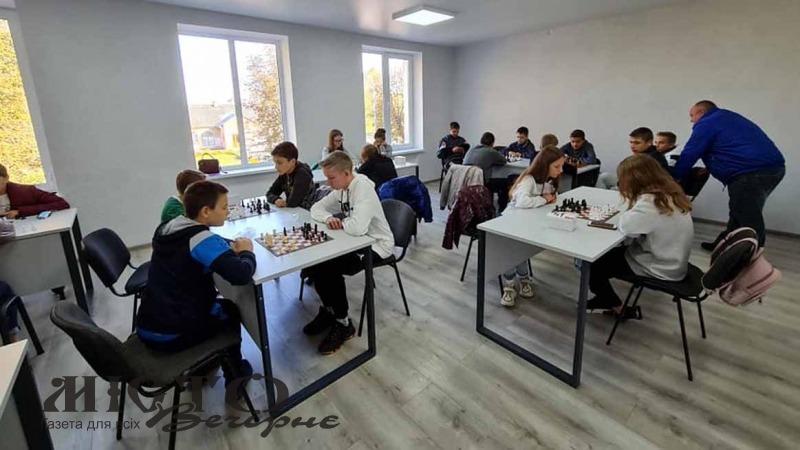 У Поромові відбулись змагання з шахів 