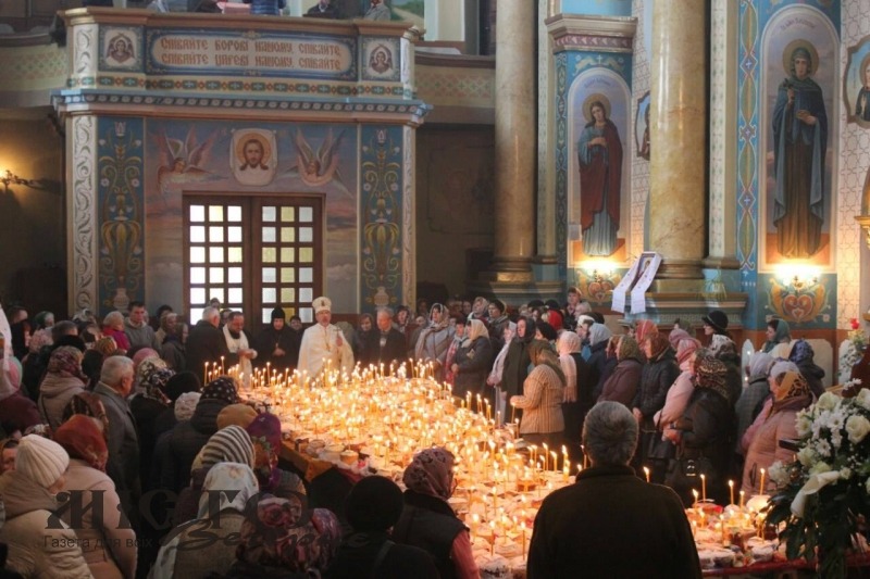 Розклад Ведикодніх богослужінь у храмах міста 