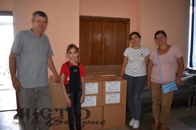 У Затурцях внутрішньо переміщені особи громади отримали допомогу від фонду «Благополуччя дітей» 