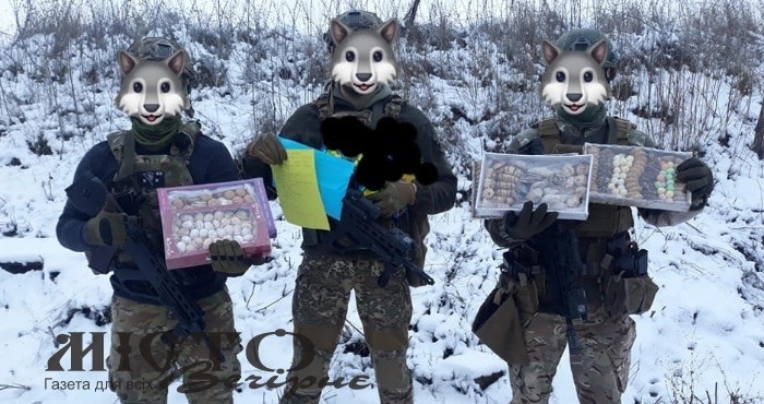 Військові отримали подарунки з Озютичів 