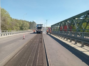 На волинському пункті пропуску «Ягодин» розпочали ремонт мосту через Західний Буг 