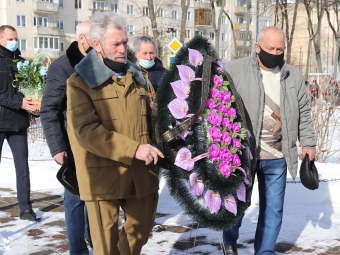 У Володимирі-Волинському вшанували пам’ять воїнів-афганців 