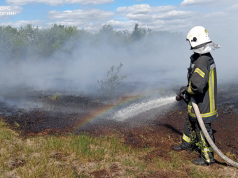 На Волині горіло торфовище 