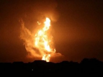 У Каспійському морі стався потужний вибух 