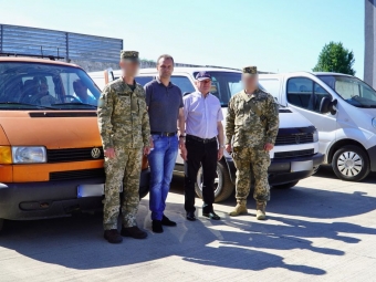 Підприємець з Володимира передав чотири буси на потреби Князівської бригади 