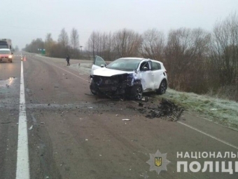 На Волині - смертельна автоаварія, загинуло двоє людей  