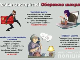 Позика другу, дзвінок з банку: популярні схеми шахрайств на Локачинщині та як їх уникнути 