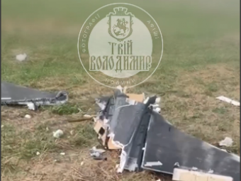 Біля Володимира знайшли збитий безпілотник - новини Володимир-Водинського Біля Володимира знайшли збитий безпілотник