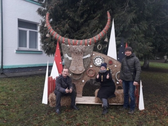 У Володимирі встановили першу інсталяцію «Зимової феєрії» 
