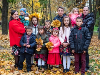 У Валерія та Наталії Тужилкіних п’ятеро синів і п’ятеро доньок 