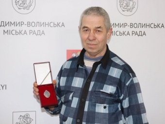 Мешканець Володимира став заслуженим донором України 
