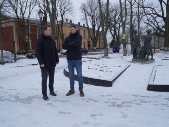 За кілька місяців завершиться облаштування двох скверів у Володимирі 