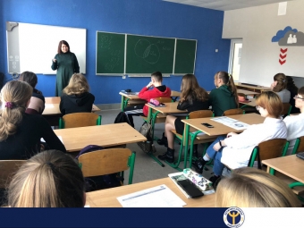 Ліцеїстів із села Зимне ознайомили зі світом професій 