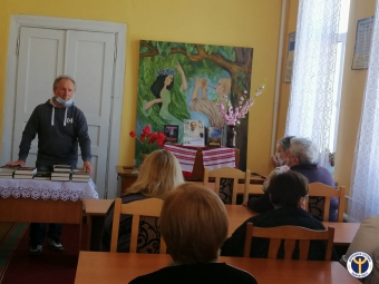 У Володимирі відбулася зустріч із письменником Володимиром Шовкошитним - новини Володимир-Водинського У Володимирі відбулася зустріч із письменником Володимиром Шовкошитним