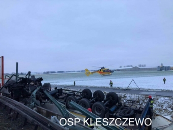 У страшній аварії у Польщі загинув водій з Волині 
