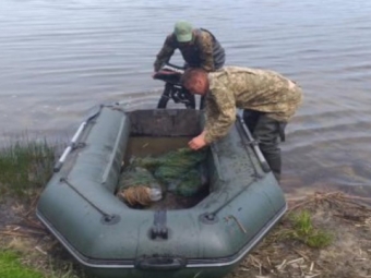 На волинських водоймах вилучили браконьєрські сітки 