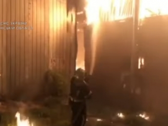 Розповіли деталі пожежі виробничого приміщення у Володимирі - новини Володимир-Водинського Розповіли деталі пожежі виробничого приміщення у Володимирі