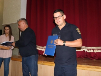 У Володимирі з Днем рятівника привітали працівників ДСНС 