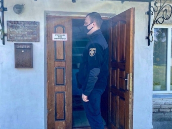 Рятувальники провели інструктаж з пожежної безпеки для духовенства Успенського собору 