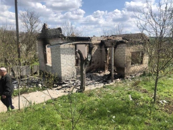 У Зимнівській громаді горіла дача 