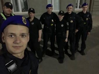 У Володимирі поліція, військові та Нацгвардія провели спільне патрулювання 
