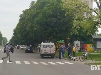 У Володимирі під колеса потрапила велосипедистка 
