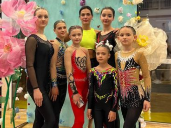 Гімнастки з Нововолинська посіли призові місця на міжнародних змаганнях 