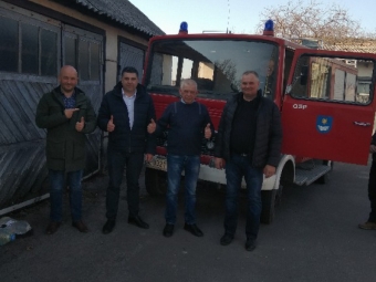 Іноземці передали допомогу в Устилуг 