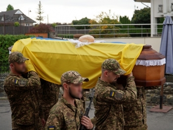 На Володимирщині попрощалися із загиблим полковником Олександром Никитюком 