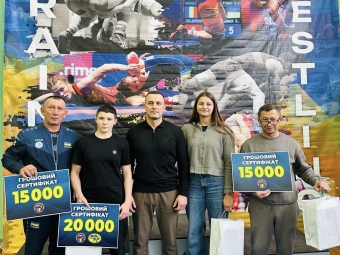 Юні борці з Іваничів здобули призові місця на чемпіонаті Волині з вільної боротьби 