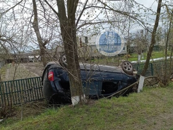 У Зимнівській громаді виявили перевернутий автомобіль 
